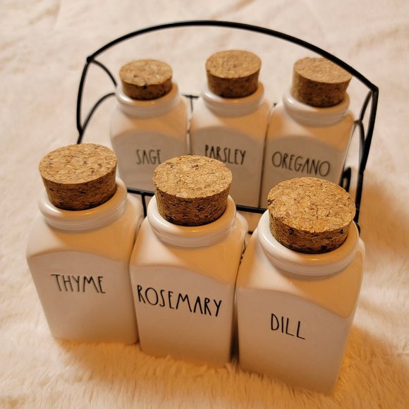 Rae Dunn Other - Rae Dunn Artisan Collection by Magenta Spice Jar Set